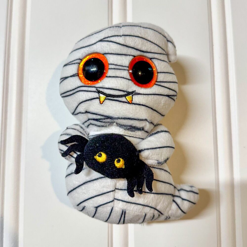 TY Beanie Boos Ooooky Beanie Babies | Stuffed Animal Plush Halloween Mummy Ghost